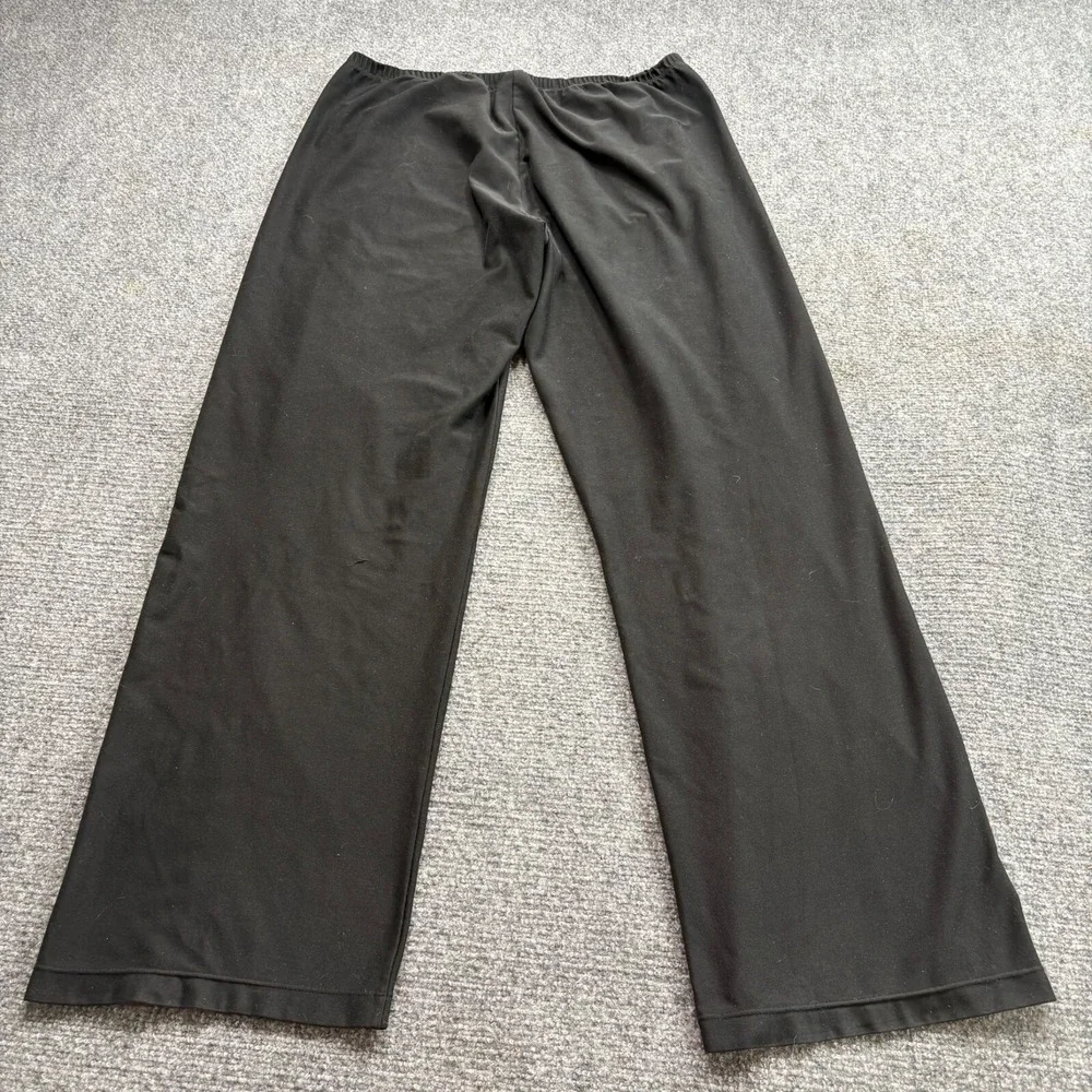 Vintage Nike Dri-FIT Athletic Pants Men L Black Y2K Athleisure Swoosh Sportswear